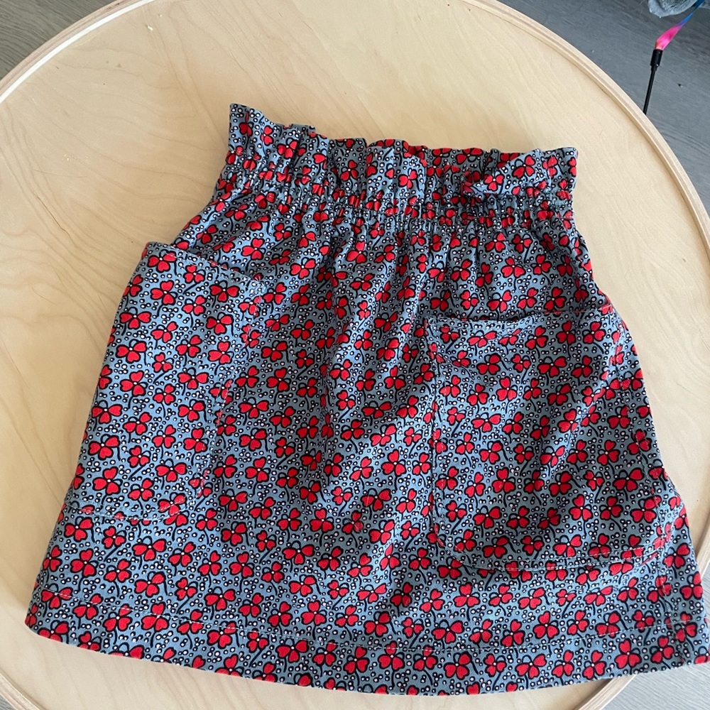 Philosophy di Lorenzo Serafini Skirt, Blue and Red, Floral